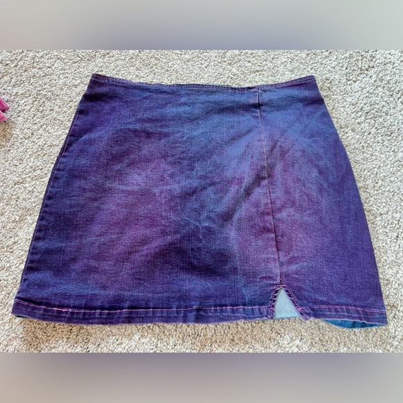 Purple Wild Fable Mini Skirt - Size 14 - Picture 1 of 3